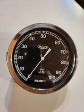 Fiat 850 Abarth Tachometer gauge Jaeger refurbished