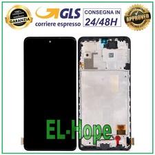 DISPLAY TOUCH + LCD OLED FRAME PER XIAOMI REDMI NOTE 10 PRO M2101K6G /10 pro MAX