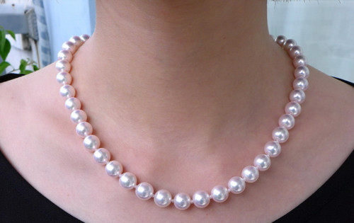Splendida collana perle - di,