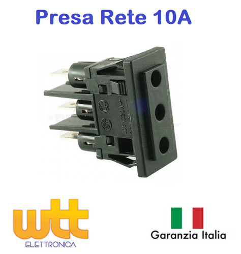 Presa rete pannello 10a - rete,