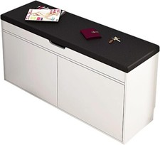 Panca Scarpiera per Ingresso con Scaffale a 2/3 Livelli, Panca Scarpiera in Legn