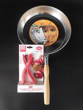 Padella per castagne 30cm con - padella,