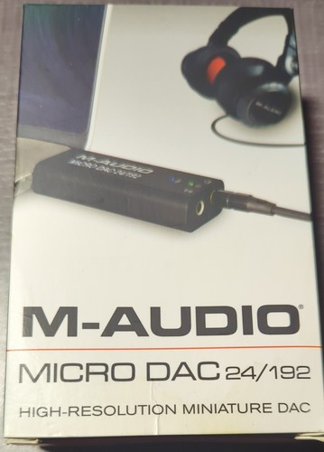 Audio micro dac digital - m-audio,