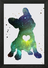 Poster Bulldog francese