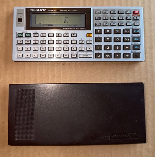 Sharp 5500ii calcolatrice - el,