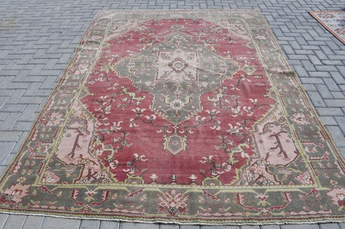 Tappeto grande vintage turco