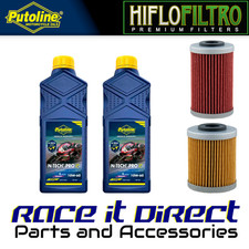 Kit olio e filtro per KTM 690 Supermoto R 2008-2009 Putoline e Hiflo