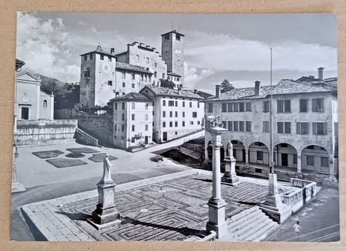 Cartolina feltre belluno - cartolina,