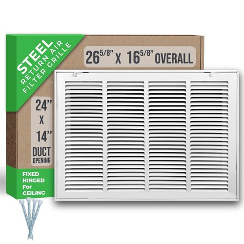 Griglia canale 24x14 filtro - 24x14,