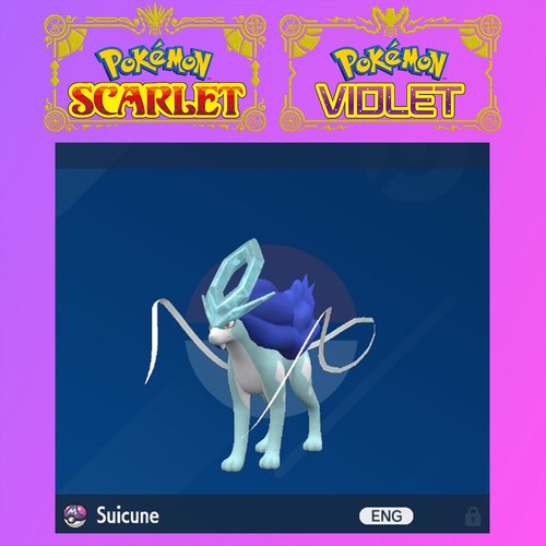 Pokémon shiny suicune - suicune, 6iv