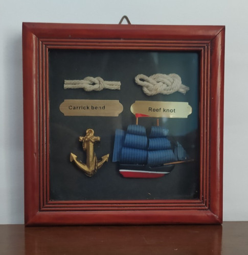Quadro nodi marini vintage - quadro,