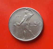 50 LIRE 1979 ERRORE -SENZA 1