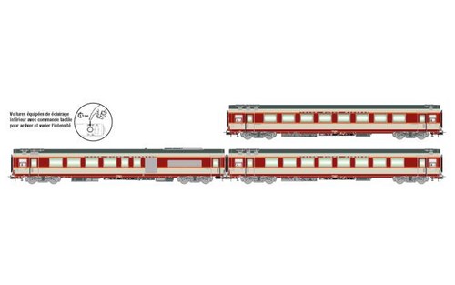 Jouef set pezzi - pezzi, carro