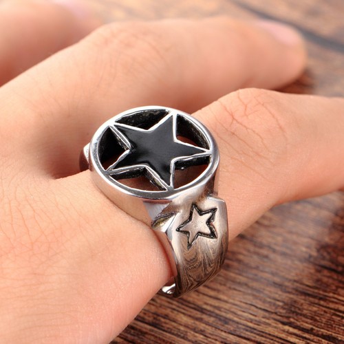 Anello uomo acciaio inox - uomo,