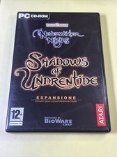 NEVERWINTER NIGHTS SHADOW OF UNDRENTIDE PC GIOCO CD ROM VERSIONE ITALIANA