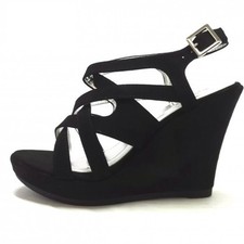 Sandalo Donna Scamosciato