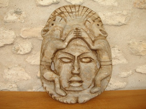 Grand masque monolithe - grand,
