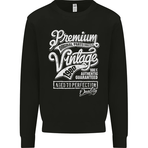 Vintage compleanno 1980 - vintage,