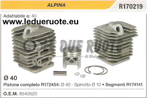 8540520 kit cilindro - kit, pistone