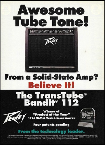Amplificatore chitarra peavey - amplificatore,
