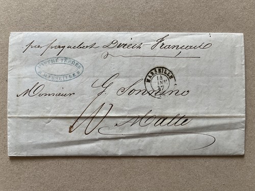 Lettera prefilatelica - m),