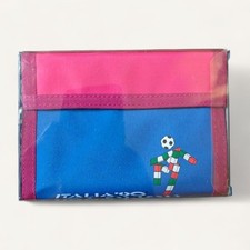 Italia 90 Portafoglio Carrera Mondiali Calcio Vintage 90s Wallet Italy Ciao