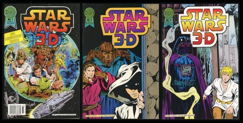 Star wars set fumetti lotto - wars, 3d