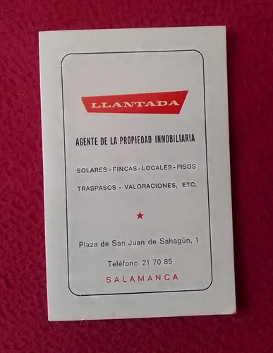Díptico calendario - calendario, de