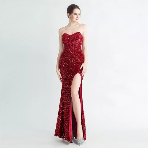 Vestito abito elegante lungo - vestito,