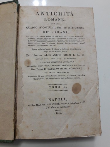 Antichita romane ovvero - antichita',