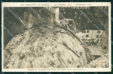 Padova Città Chiesa del Carmine Macerie cartolina QT3827