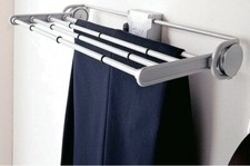 porta pantaloni salvaspazio estraibile a quattro posti  armadio grucce appendino