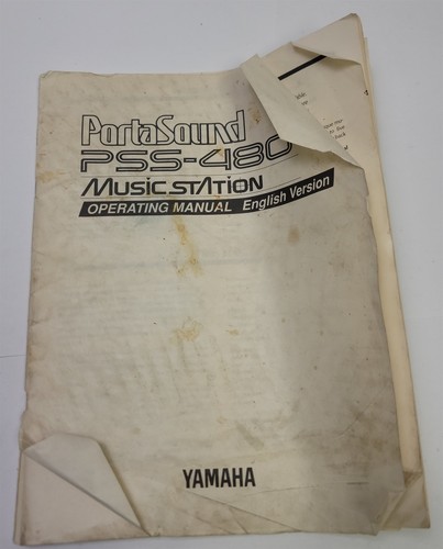 Yamaha portasound pss - yamaha, pss-480