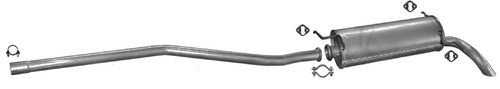 Silenziatore scarico citroen - silenziatore,