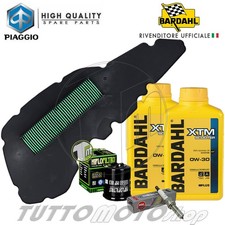 Tagliando PIAGGIO Medley 125-150 IE ABS 4T 2021 2022 Kit Bardahl Filtri Candele