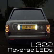 RANGE ROVER L322 CANBUS KIT LUCI LED REVERSE AGGIORNAMENTO BIANCO XENO PURO BRILLANTE