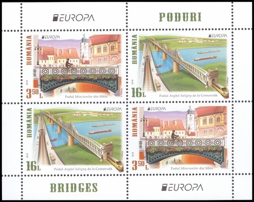 Romania 2018 6088b bridges - romania,