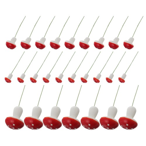 50pcs mini casa fungo