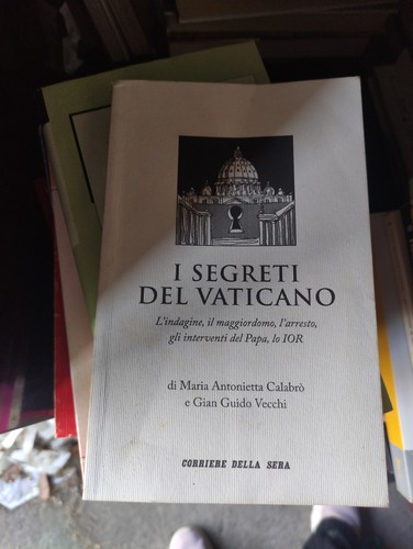 Libro segreti del - segreti, vaticano