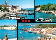 Krk porto spiaggia costa