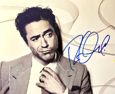 Autografi Robert Downey Jr