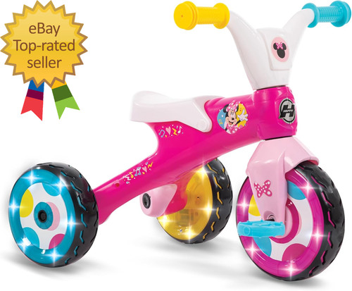 Triciclo minnie mouse illumina - minnie,