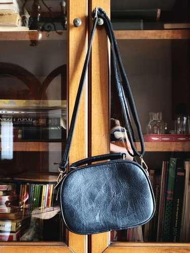 Borsa nera tracolla donna - tracolla,