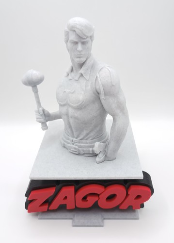 Zagor busto fumetti statua - zagor,