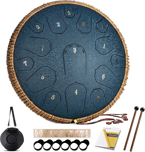 Steel tongue drum note 14 - steel,