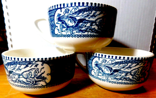 Royal china currier ives - royal, old