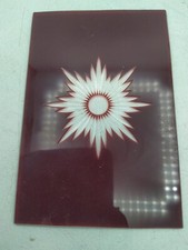 Vetro Smerigliato Decorato Vintage Arredamento Antiquariato Lampada