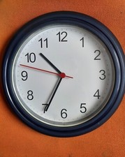 OROLOGIO DA PARETE MURO TONDO SILENZIOSO DESIGN RUSTIC ANTICATO VINTAGE 30*4