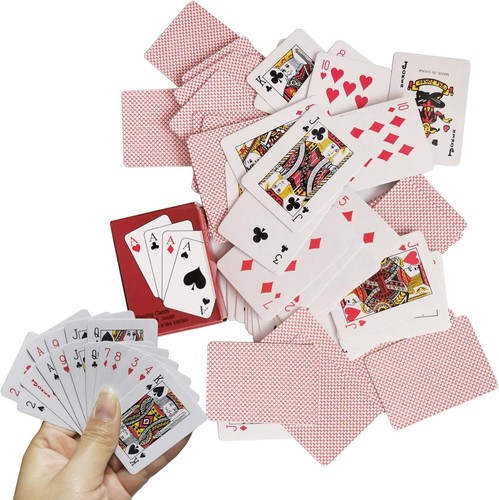 Confezioni mazzi mini carte - mini,