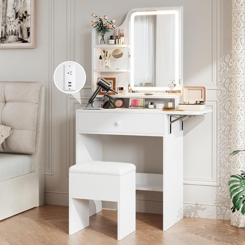 Piccola vanity scrivania - scrivania, con